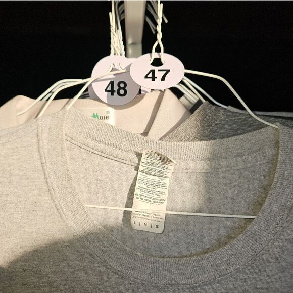 T-shirt men Gray size L planet pull 047 - Picture 2 of 3